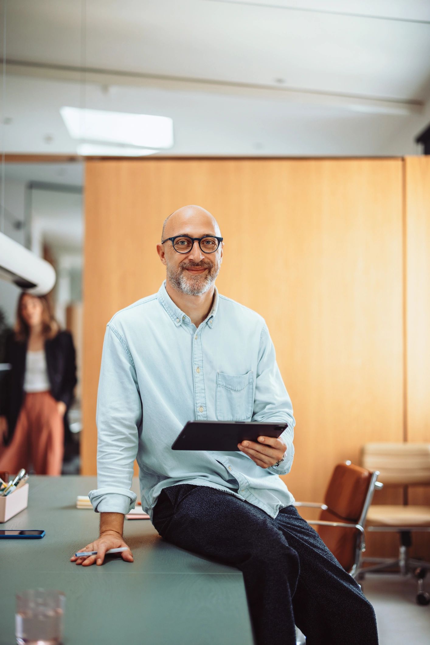 Professional portrait representing senior audit partner